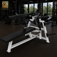 Machine de musculation ZY-Commercial à charge libre pour press à la presse plate, équipement d'entraînement de force à convergences indépendantes