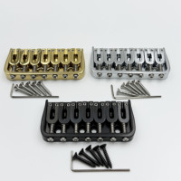 HIVE Factory 高品质零缺陷锌合金U型弯边10.5MM 7弦电吉他琴桥 吉他拾音器琴桥