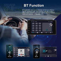Autoradio 7 pouces pour Toyota Corolla EX avec CarPlay et Android Auto sans fil, navigation GPS, radio FM, lecteur multimédia de voiture, tout en un