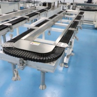 Rails de guidage circulaires linéaires en acier poli légers, accessoires pour drones, usinage de précision, lignes de transfert, roulement réglable