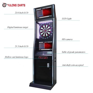 Machine de jeu de fléchettes électronique à monnayeur pour adultes, avec écran LCD, jeu en ligne, pour bar - Product Image 4