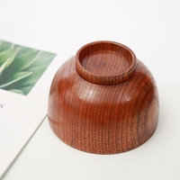 Ensemble de saladiers en bois de jujube sculpté à la main écologique pour la fête servant du pop-corn pâtes bonbons céréales noix de coco amuse-gueules