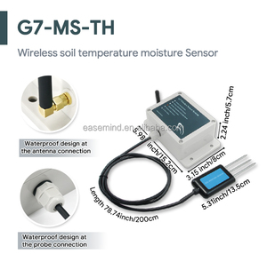 Agricultural equipment 433mhz <b>wireless</b> digital lora monitor <b>sensor</b> alarm system <b>Wireless</b> Modbus Soil <b>temperature</b> Moisture <b>Sensor</b> - Product Image 2