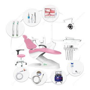 Prezzo Poltrona Odontoiatrica Elettrica di Fabbricazione Foshan con Attrezzatura Riunito e Colore Personalizzato - Product Image 1
