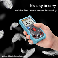 ZOYI ZT-S1 4000 Penghitungan Presisi Tinggi Pengenalan Otomatis Multimeter Digital Miniatur 600V/10A 40m Resistansi Anti-Pendek