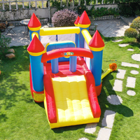 Château gonflable et trampoline YARD pour enfants - Matériel PVC, installation facile, utilisation en extérieur