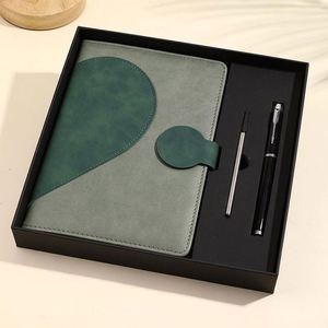 Juego de Regalo de Cuaderno Personalizado al por Mayor, Promocional, Corporativo, de Piel Sintética, con Serigrafía, Diversos Diseños - Product Image 5