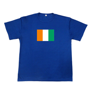 Camisetas personalizadas con logo personalizado, cuello redondo de poliéster <span class=keywords><strong>azul</strong></span> con logo Nacional de <span class=keywords><strong>Chile</strong></span> - Product Image 4