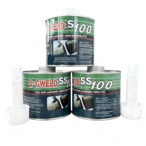 <span class=keywords><strong>Colle</strong></span> <span class=keywords><strong>PVC</strong></span> à prise rapide résistante à la pression S100, ciment à solvant, <span class=keywords><strong>colle</strong></span> pour tuyaux en <span class=keywords><strong>PVC</strong></span> pour l'installation de l'eau, 500g - Product Image 4