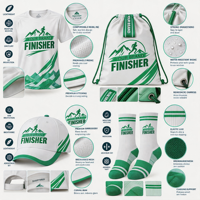 Ensemble Cadeau Personnalisé pour Journée Sportive Universitaire, Kit de Marchandises pour Événement Collégial, Souvenir d'Activité de Team Building, ODM OEM