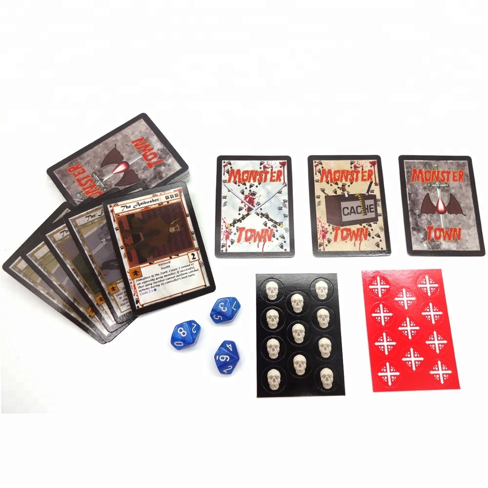 Carte pokémon Jeu Magique Jeu De Cartes Personnalisé Imprimé