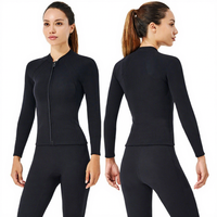 DIVE&SAIL Nouvelle combinaison de plongée en néoprène + nylon 2MM pour femmes et hommes, deux pièces, épaisse et chaude, pour la plongée, la plongée avec tuba, le surf et la natation