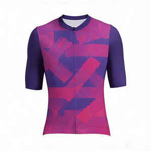 Jersey de Ciclismo con Logotipo Personalizado, Impresión Artística, Material Transpirable que Absorbe la Humedad, Corte Deportivo para Eventos, Deportes al Aire Libre, Ciclismo de Carretera - Product Image 4