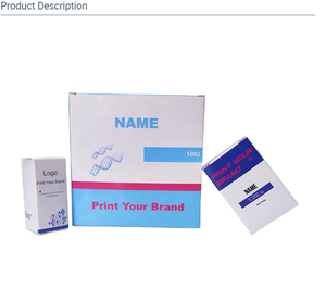 Laser Material Cosmetic Vial <b>Packing</b> Paper <b>Box</b> with Labels 2ml 3ml Single 10ml Vial Label and <b>Box</b> Peptid Vials Package - Product Image 5