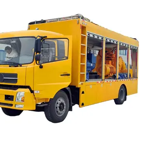 ISUZU HOWO 4X2 drenaj aracı sel mücadele ve acil kurtarma kamyonu sel drenaj aracı