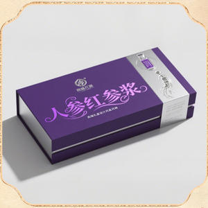 Caja de Regalo de Pulpa de Ginseng Rojo, Caja de Empaque Personalizada para Productos de Salud, Caja de Regalo Personalizada para Suplementos, Caja de Regalo Personalizada - Product Image 4
