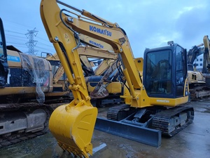 Mini-excavatrice hydraulique Komatsu PC56-7 d'occasion, 5 tonnes, excavatrice sur chenilles d'origine japonaise, godet de 0,22 m - Product Image 6