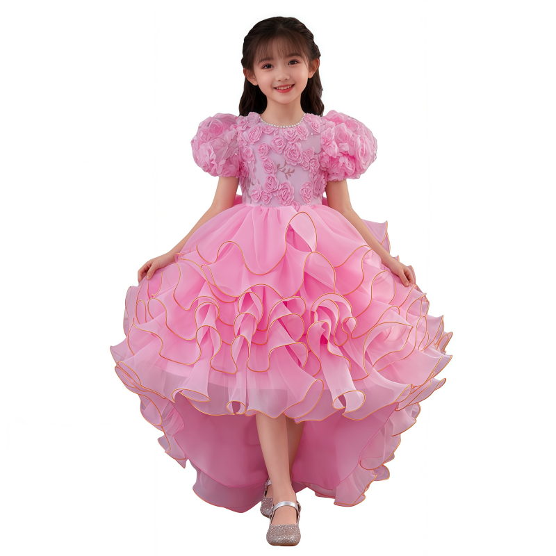 Little Princess Gown - 2025 Sparkle Ball Dress for Girls