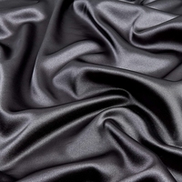 Satén suave para el hogar, material de sábana de cama, ancho, tela satinada sedosa de poliéster para ropa de cama