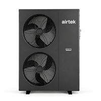 Chauffe-eau à pompe à chaleur DC Inverter R290 de 15,5 kW à haute efficacité A+++ contrôlé par WiFi solaire, modèle 2026, avec sortie max. 75°C