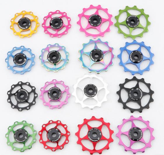 Горный велосипед, шоссейный велосипед 11T 13T, алюминиевый джоки, задний переключатель передач, металлический подшипник, направляющий ролик, подшипник