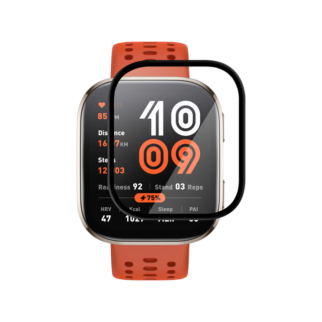PMMA Smart Watch Screen Protector Anti-Scratch Anti-Fingerprint High Definition Flexible Protective Film for Amazfit Bip 6