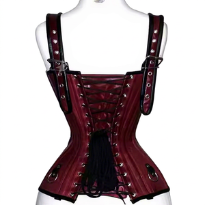 Imprimé Corset Sexy à lacets Body grande taille nouvelles femmes Sexy Corset nouveauté pas cher sans manches femmes Corset haut personnalisé - Product Image 1
