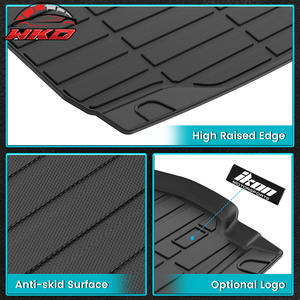 Alfombrillas impermeables de TPE para la bandeja del maletero trasero, compatibles con Dodge Charger Daytona 2Dr 24-25 - Product Image 3