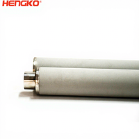 Diffuseur d'air en acier inoxydable fritté HENGKO, tubes d'aération à micro-bulles, filtre en pierre