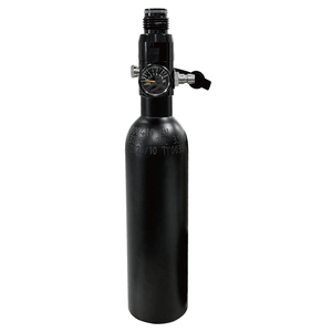 Bombola HPA per <span class=keywords><strong>Paintball</strong></span> 0.2L 13CI 3000Psi 200Bar Cilindro in Alluminio ad Alta Pressione con Filettatura 5/8-18UNF e Regolatore - Product Image 1