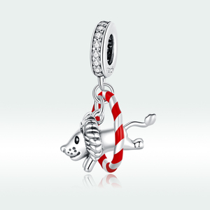 <span class=keywords><strong>Leone</strong></span> Salto Cerchio Dell'argento Sterlina 925 Del Pendente Animale Serie FAI DA TE Accessori Gioielli Fatti A Mano SCC1660 - Product Image 5