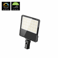 Projecteur LED de sécurité en aluminium moulé sous pression, 100W 200W 300W 400W, IP66, T2S T2M, cellule photoélectrique, CCT réglable, garantie 5 ans