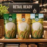 Sachet Doypack Personnalisé Imprimé pour Emballage Alimentaire, en Plastique Stratifié Anti-Odeur avec Fermeture Éclair, pour Café, Noix, Riz