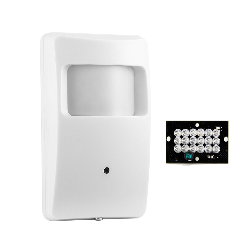 REVODATA Mini caméra IP PIR 5MP, 940nm IR Invisible Vision nocturne Caméra de sécurité intérieure CCTV Surveillance (IPIR-M-TS)