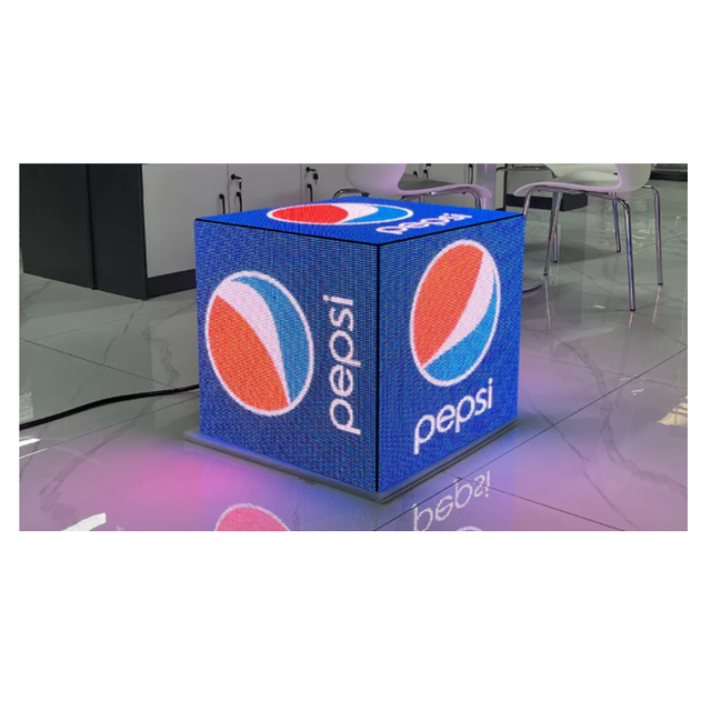 High-quality Indoor and Outdoor Full-color Cube Rubik's Cube Customizable Display