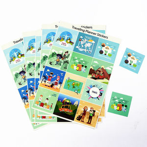 Autocollants pour planificateur hebdomadaire, étiquette auto-adhésive, pour planificateur journal intime, calendrier, <span class=keywords><strong>travail</strong></span> - Product Image 6