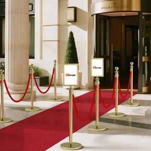 מסגרות נייר נירוסטה סיטונאיות בגודל A3 A4, מסגרת שלטים חזקה במיוחד ומחזיקי שלטים עם מתאם לעמודי תצוגה - Product Image 5