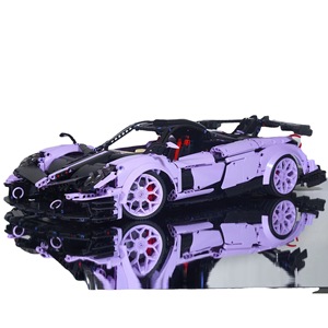 K Box Platinum Edition 10252B Racing Car Model <b>Building</b> <b>Block</b> <b>Set</b> For Children Age 8 13 Years 800 Pieces Unisex Toy - Product Image 4