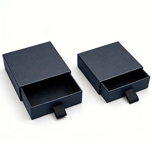 Boîtes de luxe personnalisées en kraft, fines, coulissantes, rigides, pour parfums, cosmétiques, bijoux, cadeaux, tiroirs, emballages - Product Image 6