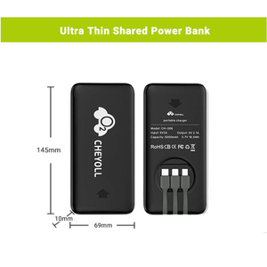 Station de partage de batteries externes Cheyoll avec code QR pour smartphone, 12 ports, système de location, Wi-Fi - Product Image 5