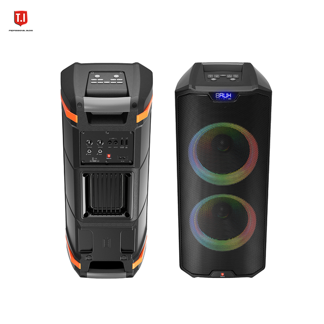 Y-26 Portable Bluetooth Party Speaker pa System Sound System Party Mini Speakers with Front Woofer LED Lights