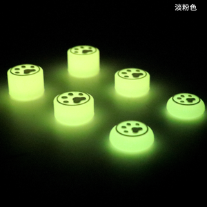 6 Stuks Lichtgevende Thumbstick Kat Klauw Siliconen <span class=keywords><strong>Joystick</strong></span> Caps Voor Nintendo Switch/Ps5/Ps4/Xbox One S Controller Duimgrepen - Product Image 6