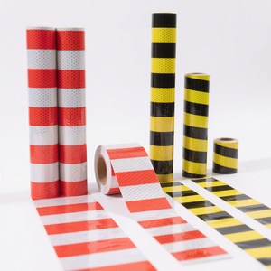 Cinta reflectante ECE DOT C2 de seguridad para vehículos de camión de grado diamante Amarillo Blanco rojo de 2 pulgadas - Product Image 4