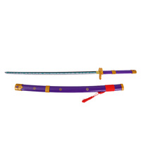 11 modèles d'épées d'anime japonais, armes en bois, One Piece Luffy Zoro, accessoires de cosplay, armes d'autodéfense, vente en gros