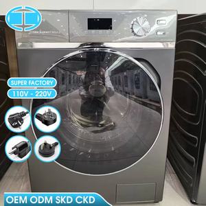 Lave-<span class=keywords><strong>linge</strong></span> automatique OEM à chargement frontal à tambour unique de 10 kg avec sécheuse, grande capacité 10 kg, 12 kg, 13 kg, 15 kg pour le <span class=keywords><strong>linge</strong></span> et les vêtements - Product Image 1