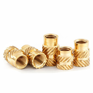 ราคาโรงงาน คุณภาพสูง น็อตเกลียวทองเหลืองแบบหลอมร้อน M2-M8 สำหรับพลาสติก รวมถึงขนาด M2.5 M3 M5 M6 ขนาดเมตริก - Product Image 5