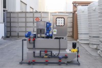 Machine de dosage pour équipement de déshydratation des boues avec système de contrôle automatisé PLC