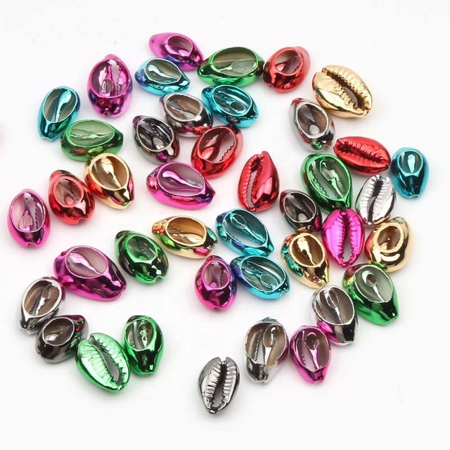 Cowrie Conch Natural Sea Shell Beads for Necklace Bracelet Accessories