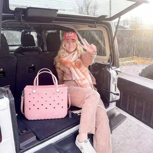 <span class=keywords><strong>Borsa</strong></span> da Spiaggia in EVA Personalizzata, Nuovo Design, Portatile, Resistente, Fai-da-Te, per Ragazze, <span class=keywords><strong>Borsa</strong></span> da Viaggio - Product Image 2