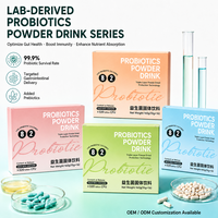 Mélange de Boissons Probiotiques OEM ODM Marque Privée Vente en Gros Cultures Vivantes Flore Intestinale Soutien Immunitaire pour le Bien-être Digestif